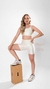 Conjunto Living21 - Top Ana + Short Cris CREME - loja online