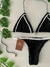 Biquíni Salinas - Preto com Branco - comprar online