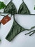 Biquini Basic - Cortininha Verde Militar - loja online