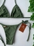 Biquini Basic - Cortininha Verde Militar - Terena Beach Multimarcas