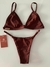 Biquini Basic Liso - Marrom - comprar online