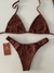 Biquini Basic - Asa Delta - Marrom - comprar online