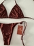 Biquini Basic - Cortininha - Marrom - loja online