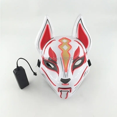 Expro máscara de zorro japonés para fiesta de Halloween, máscara de Cosplay c - comprar en línea