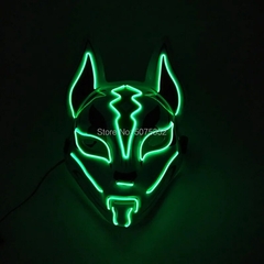 Expro máscara de zorro japonés para fiesta de Halloween, máscara de Cosplay c