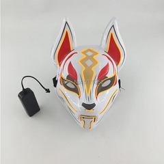 Expro máscara de zorro japonés para fiesta de Halloween, máscara de Cosplay c