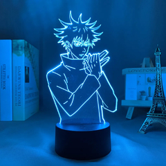 Lámpara de Anime Satoru Gojo Jujutsu Kaisen, luz de noche Led Yuji Itadori, dec en internet