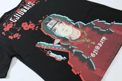 Imagen de Camiseta con estampado de Anime de dibujos animados japoneses para mujer, ropa d