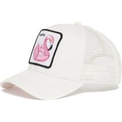 Imagen de Gorra de béisbol de algodón para hombre y mujer, gorro de camionero de malla c