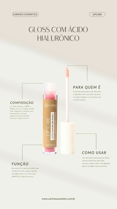 LIP CARE - CARIME’S COSMETICS - 20% DE DESCONTO NA SEGUNDA UNIDADE - comprar online