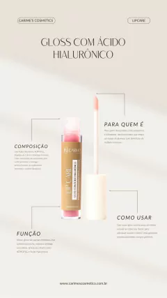 LIP CARE - Gloss Labial Carime's Cosmetics 4ml - Carime's Cosmetics