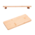 Bandeja Retangular com Pé Nature 24cm x 11cm Bambu - Lyor
