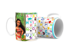 TAZAS ABECEDARIO ESCUELA DISEÑOS PARA SUBLIMAR