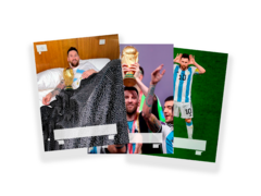 DISEÑOS DE LA SELECCIÓN ARGENTINA PARA CARÁTULAS - Kaizen - Diseños Para Sublimar
