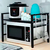 Estante Organizador Microondas | Ajustable | Metalico | LemonPie | CS16 - Panter Tienda