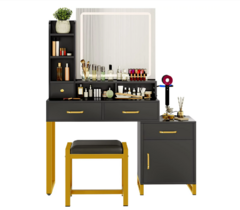 Imagen de Bella Black Vanity