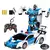 Carrinho Robo De Controle Remoto Deform Robot Policial