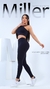 Legging Preta Com Fecho
