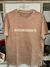 CAMISETA - DESOBEDIENTE -CAFÉ COM LEITE