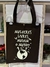 BOLSA - MULHERES LIVRES MUDAM O MUNDO - CAFÉ