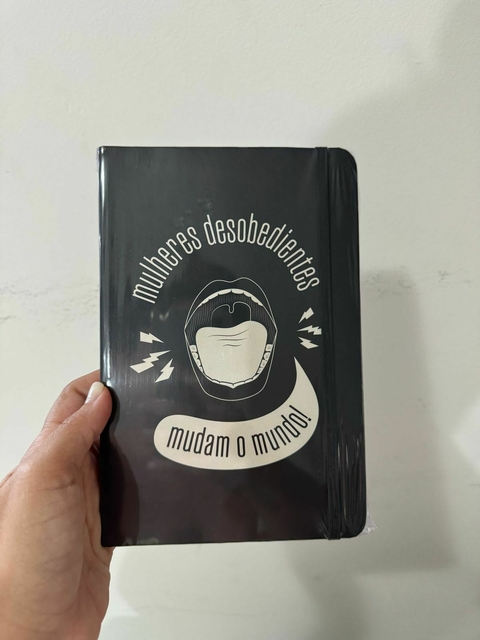 MOLESKINE - MULHERES DESOBEDIENTES MUDAM O MUNDO - PRETO