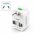 Adaptador Enchufe Universal Viajero Viaje Turismo 110v 220v - Tecno Pisku