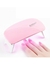 Cabina Led Uv Sun Mini 6W Secador Uñas Esculpidas Gelificadas