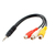 Cable Mini Plug 3.5mm Macho A 3 Jack RCA Hembra Audio Video