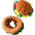 Fantasia de Cosplay de Hambúrguer para Cães - comprar online