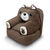 Sillón Infantil Puff Diseño Oso Café - comprar en línea