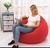 Imagen de Sillón Inflable Ultra Cómodo Tipo Puf Azul y Rojo Adultos