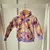 Campera frisa beba estampada