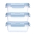 kit 3 potinhos hermeticos buba - comprar online