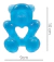 mordedor com agua urso - comprar online