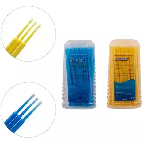 Microbrush / aplicador fino o regular x 100 unid. Dochem.