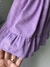 Vestido Marina Lilás - Carinha de anjo
