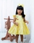 Vestido cereja amarelo - loja online
