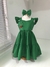 Vestido Cereja Verde bandeira