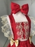 Romper Baby Vermelho com dourado - comprar online
