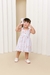 Vestido menina botões Arco-íris - comprar online