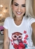 Camiseta T-Shirt- Coruja - LUXO