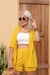 Conjunto Kimono 3 peças COM TOP em viscose