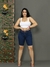Bermuda Jeans - Escuro