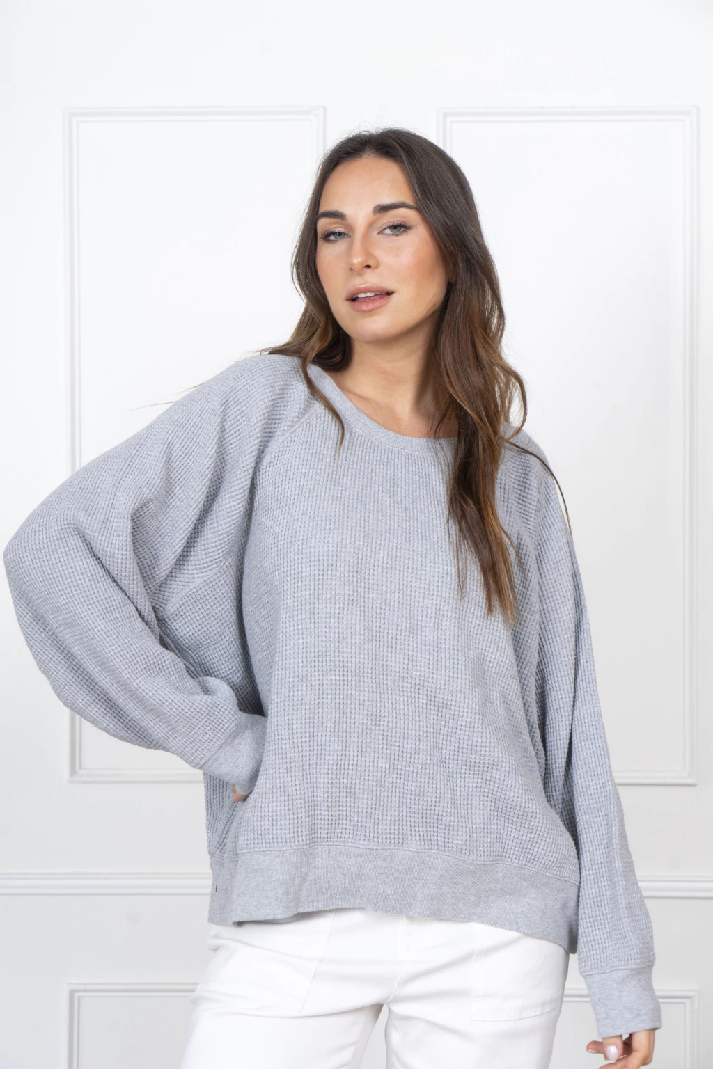 Sweater Gris (J. Crew) Talle L