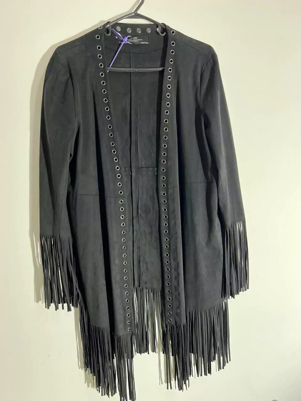 Saco flecos (Zara) Talle M