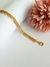 Pulseira Renda Coração Ouro Dourado - comprar online