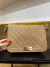 Bolsa Naty bege couro flother