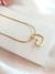 Colar Coração Ouro Dourado na internet