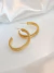 Brinco Argola Caracol Ouro Dourado - comprar online