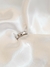 Anel Cravejado Ouro Branco - loja online